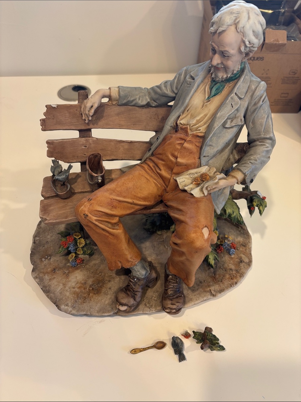 Italian Capodimonte Figurine